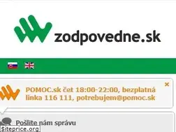 Sites similar to zodpovedne.sk