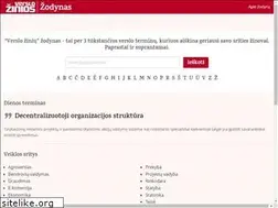 Sites similar to zodynas.vz.lt