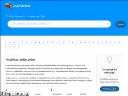 Sites similar to zodynas24.lt