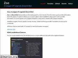 Sites similar to zoe-discord-bot.ch
