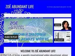 Sites similar to zoeabundantlife.com