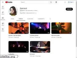 Sites similar to zoeavril.com