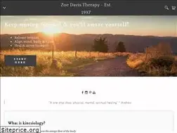 Sites similar to zoedavistherapy.com