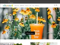 Sites similar to zoejuicebar.com