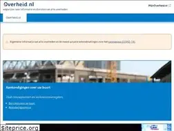 Sites similar to zoek.overheid.nl