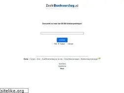 Sites similar to zoekboekverslag.nl