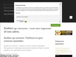 Sites similar to zoekenopnummer.be