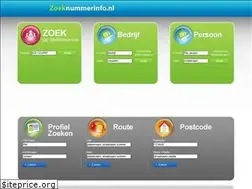 Sites similar to zoeknummerinfo.nl