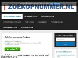 Sites similar to zoekopnummer.nl