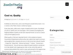 Sites similar to zoeonthego.org
