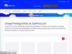 Sites similar to zoeprint.com