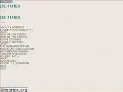 Sites similar to zoerayner.com