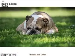 Sites similar to zoes-boxerbarn.com