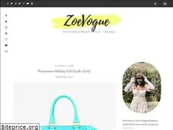 Sites similar to zoevogue.com