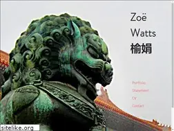 Sites similar to zoewattsart.com