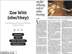 Sites similar to zoewitt.com