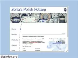 Sites similar to zofias-polish-pottery.de