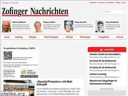 Sites similar to zofinger-nachrichten.ch