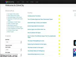 Sites similar to zohocity.com