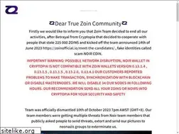 Sites similar to zoinofficial.io