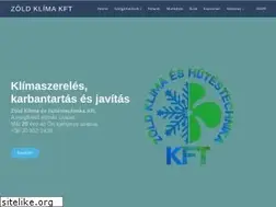 Sites similar to zold-klima.hu
