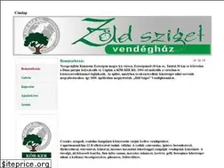 Sites similar to zoldszigetvendeghaz.hu
