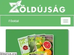 Sites similar to zoldujsag.hu