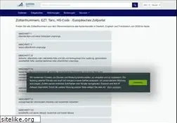 Sites similar to zolltarifnummern.de