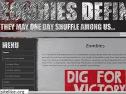 Sites similar to zombiesdefined.com