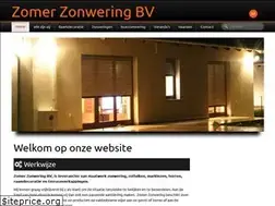 Sites similar to zomerzonwering.nl