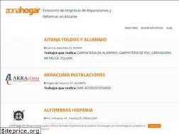 Sites similar to zonahogar.es