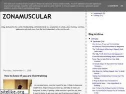 Sites similar to zonamuscularusa.blogspot.com