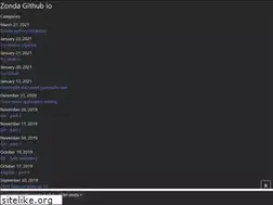 Sites similar to zondatw.github.io