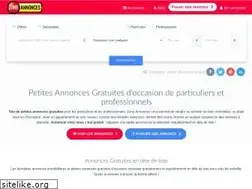 Sites similar to zone-annonces.net