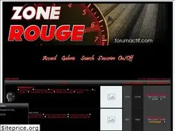 Sites similar to zone-rouge.forumactif.com