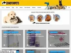 Sites similar to zoneforpets.com