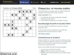 Sites similar to zonesudoku.com