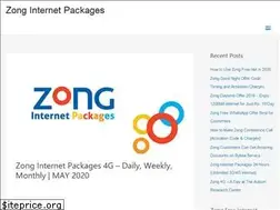 Sites similar to zonginternetpackages.com