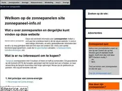 Sites similar to zonnepaneel-info.nl