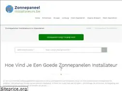 Sites similar to zonnepaneel-installateurs.be