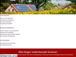 Sites similar to zonnepanelen-advies.be