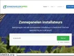 Sites similar to zonnepanelen-expres.nl