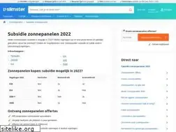 Sites similar to zonnepanelensubsidie.eu