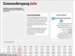 Sites similar to zonsondergang.info