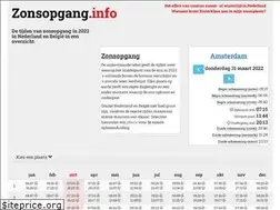 Sites similar to zonsopgang.info