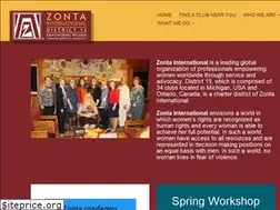 Sites similar to zonta15.org