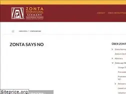 Sites similar to zontasaysno.de