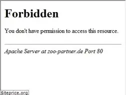 Sites similar to zoo-partner.de