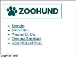 Sites similar to zoohund.de