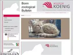 Sites similar to zoologicalbulletin.de